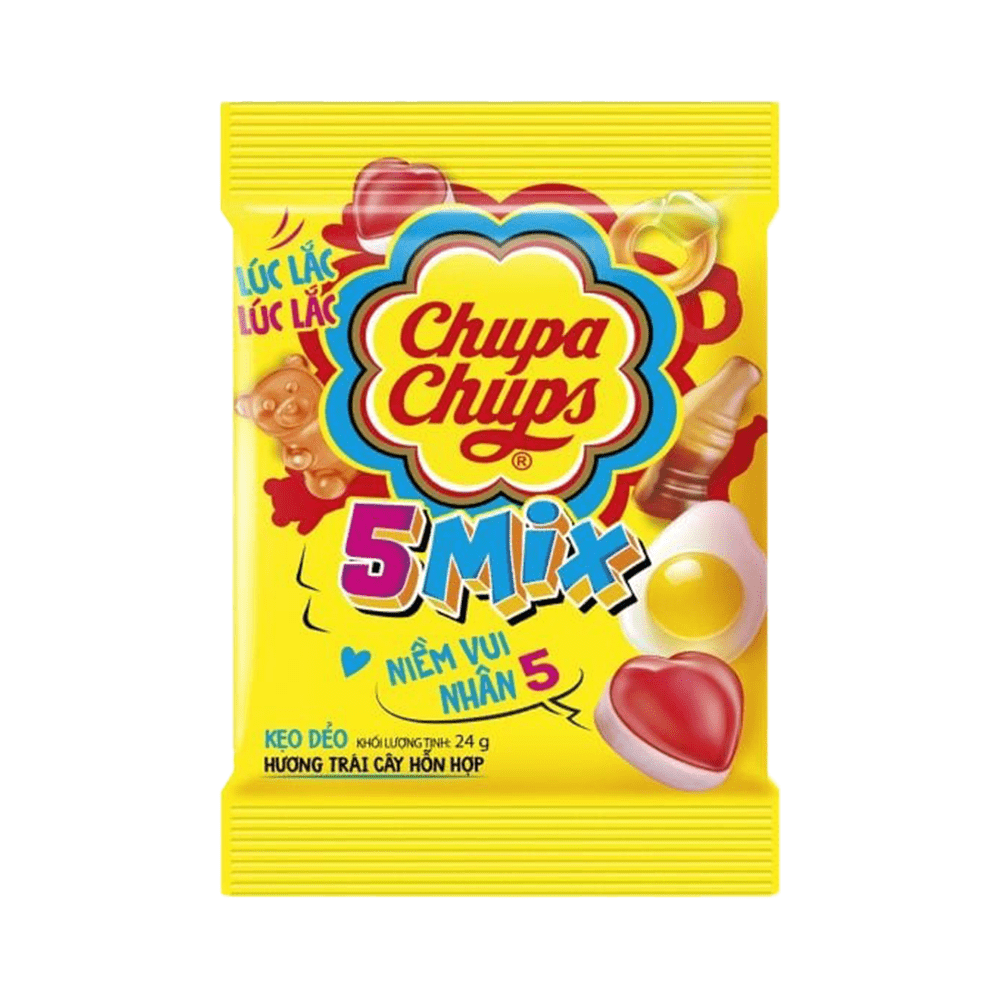 Chupa Chups Jelly Top Mix Gummy Candy 90g x 30 bags